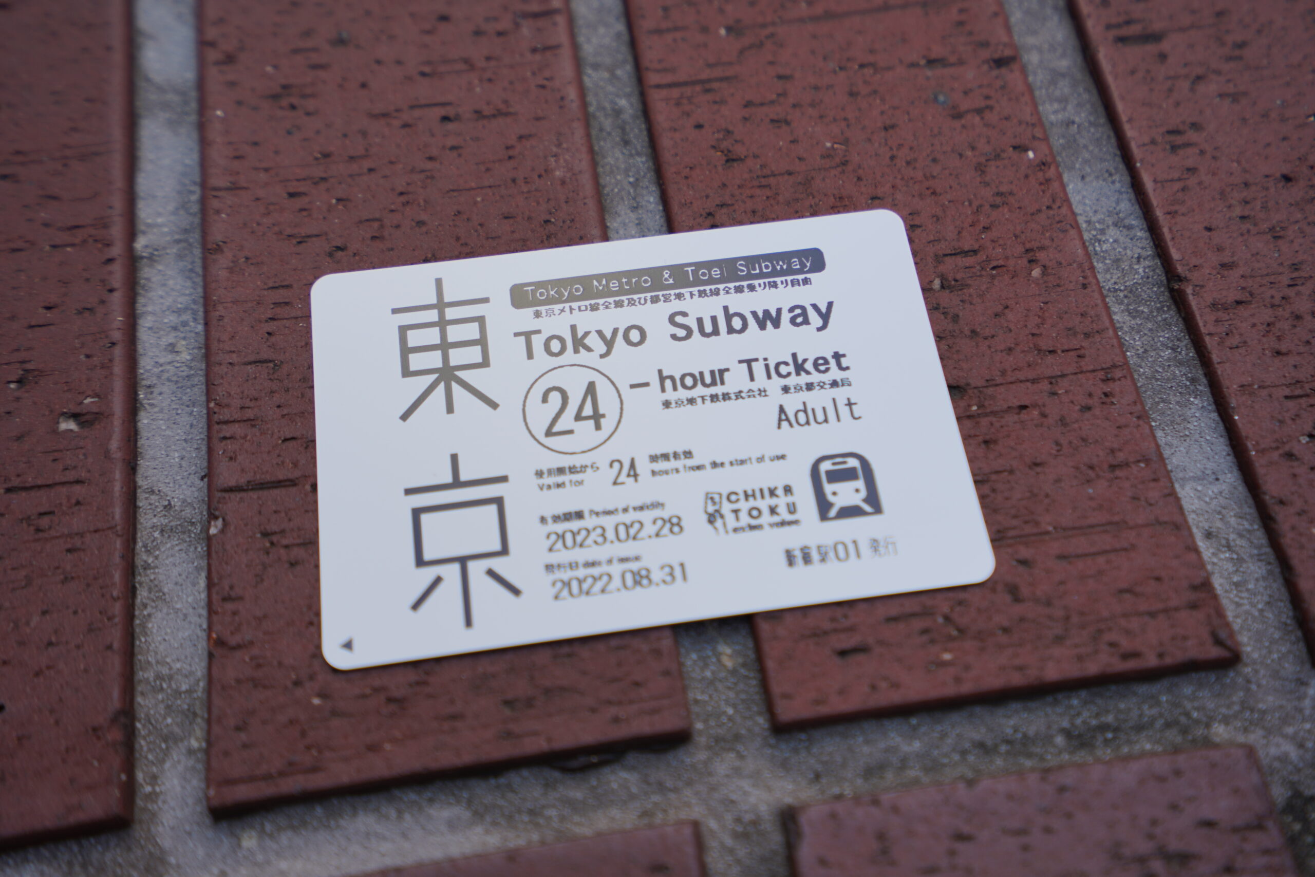 Tokyo Subway Ticket | Traveling Japan