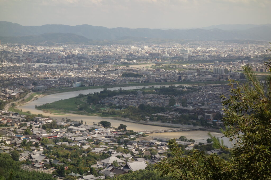 View from Ogurayama