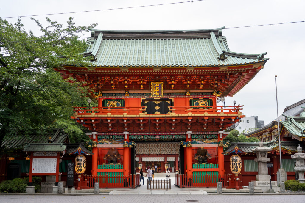 Zuishimon gate of Kanda Shrine