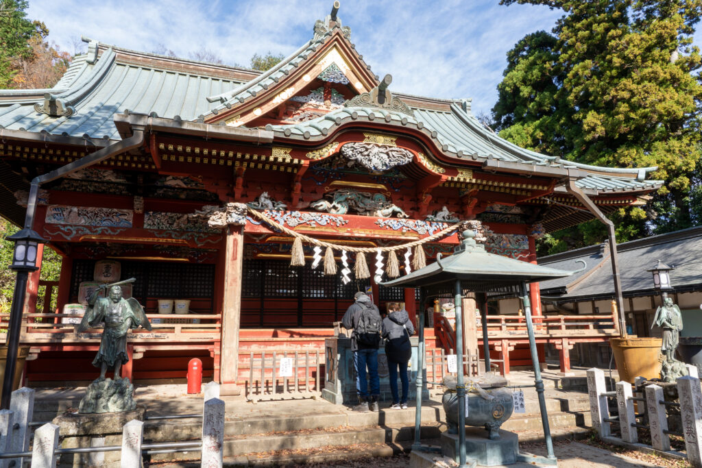 Izuna Gongen-do Hall at Yakuo-in