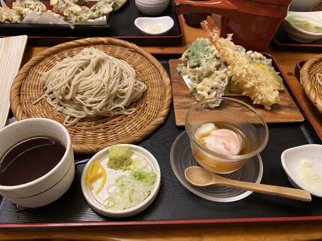 Soba with Tempura