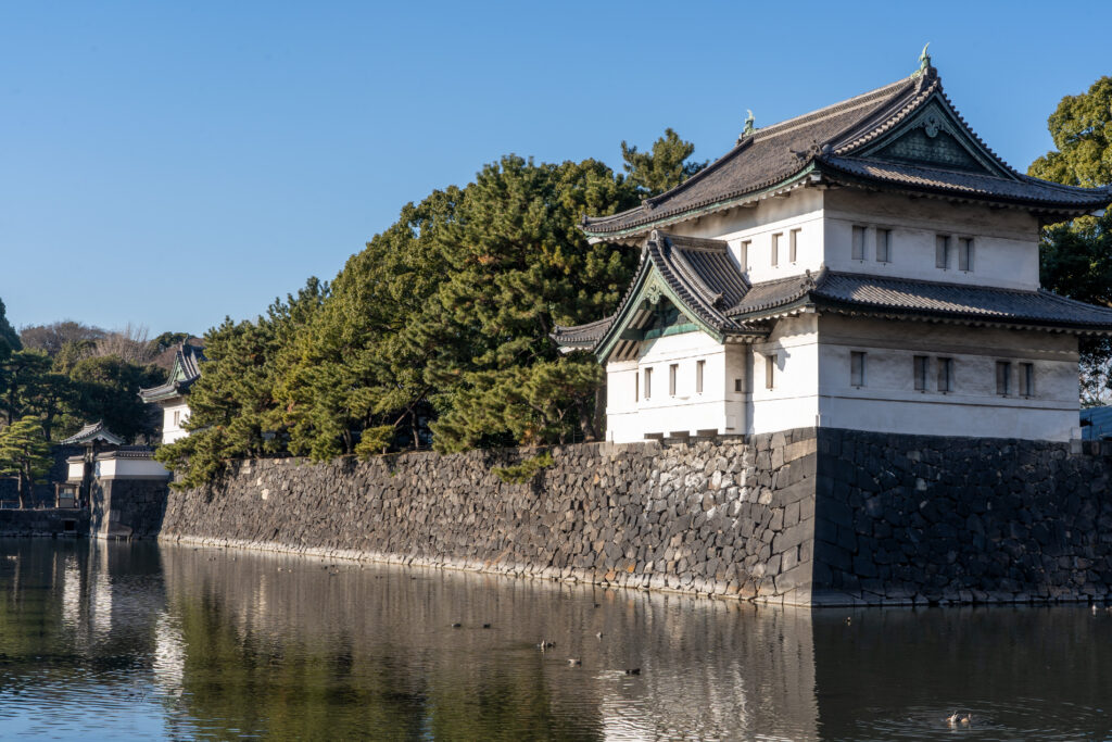 Sakurada tatsumi yagura and Kikyoumon Gate