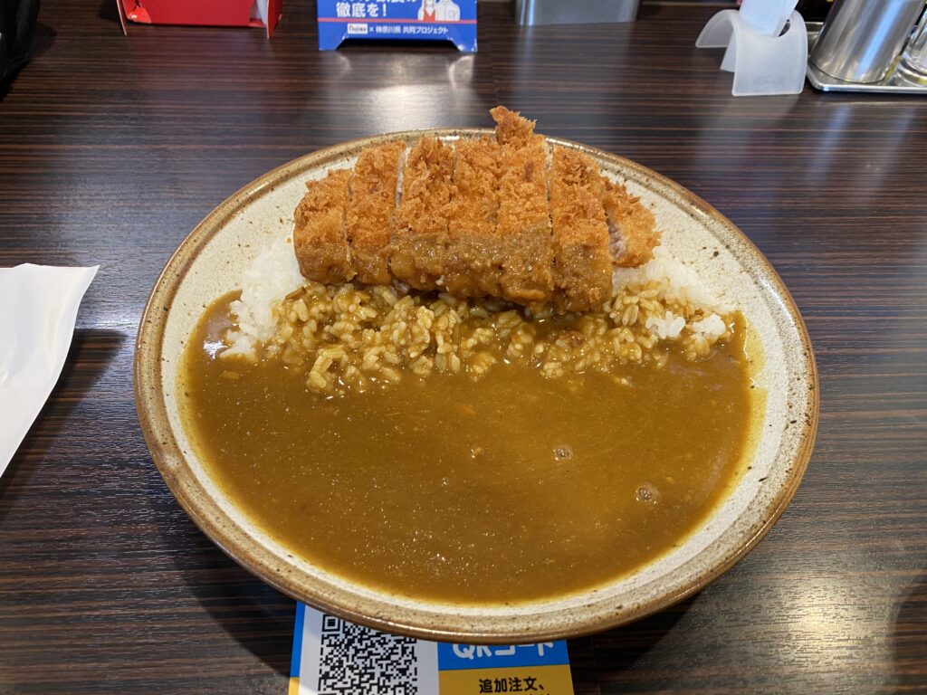 Curry Rice with Tonkatsu