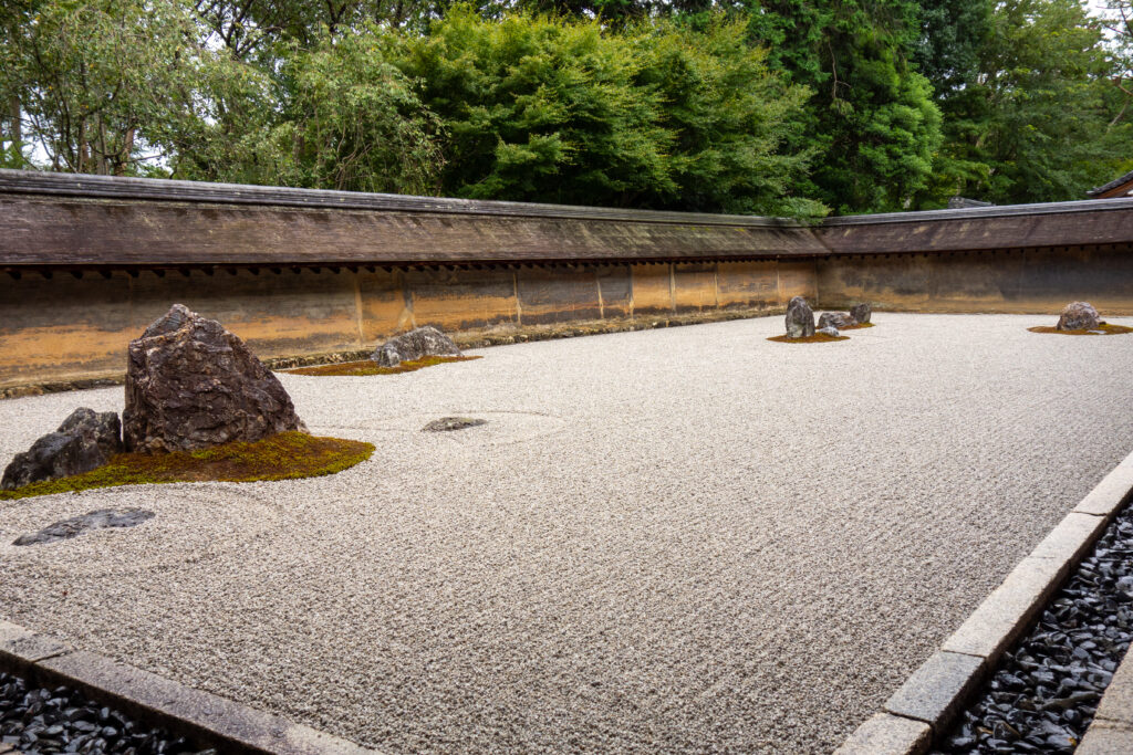 Rock Garden of Ryoanji Temple