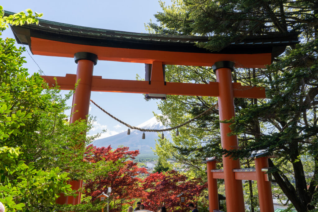 Arakura Fuji Sengen Jinja Shrine Torii gate