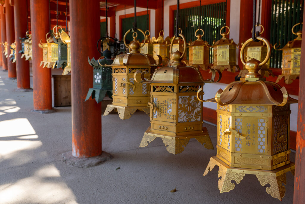 Japanese Lantern seen at Kasuga Taisha Shrine