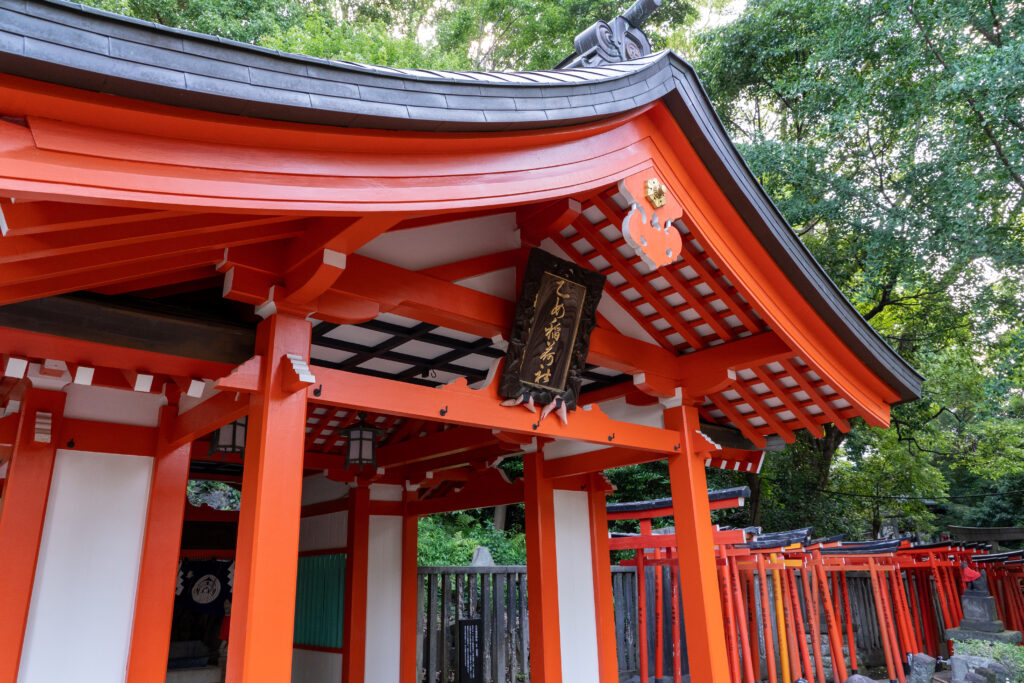 Otome Inari Shrine located on grounds of Nezu Shrine