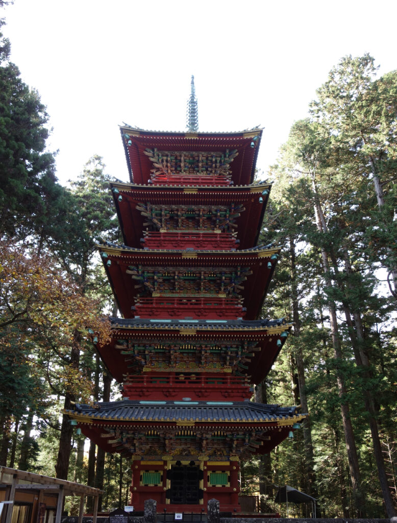Five-story pagoda at Nikko Toshogu Shrine